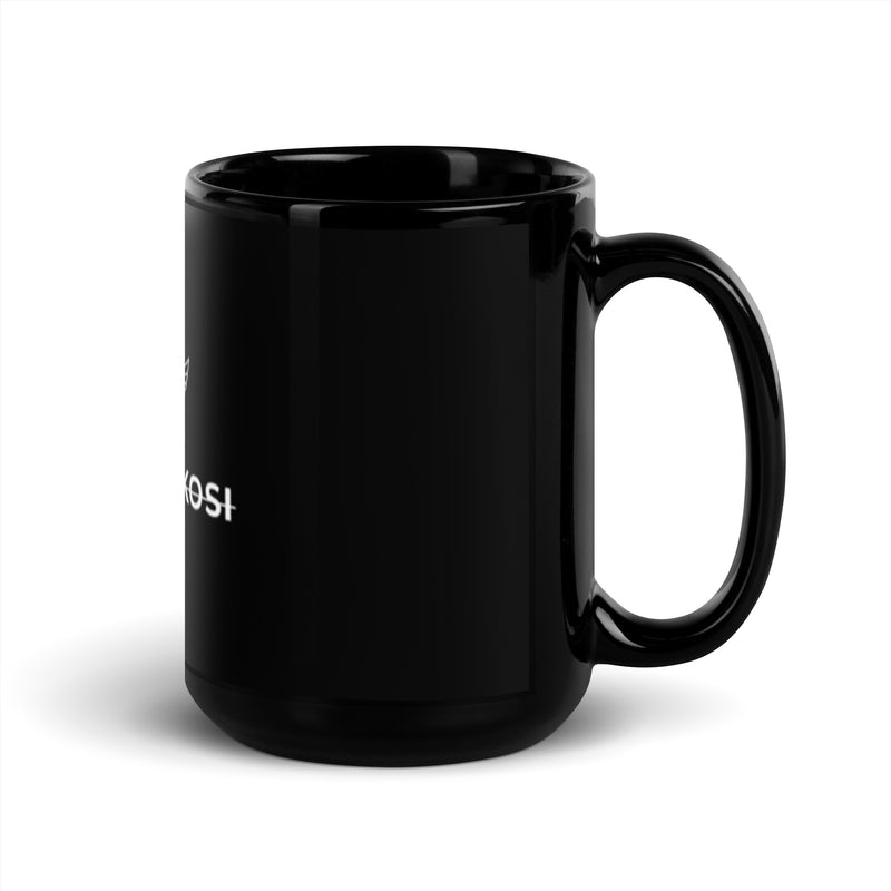 Motsonkosi Black Glossy Mug