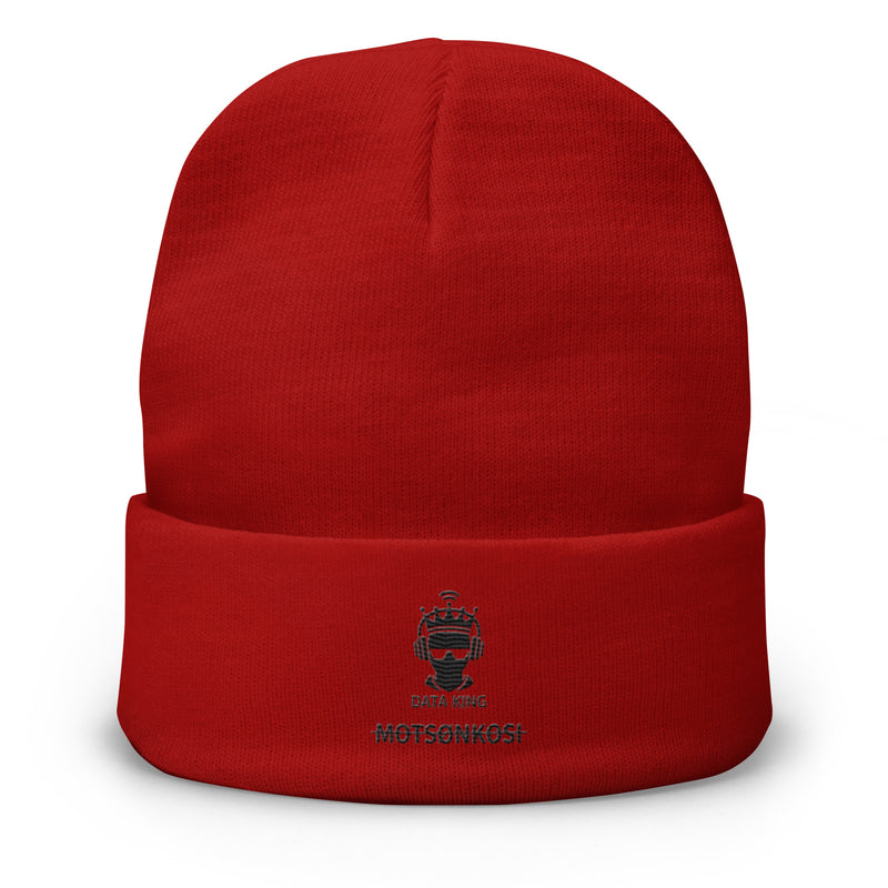 Motsonkosi “Data King” Knit Beanie