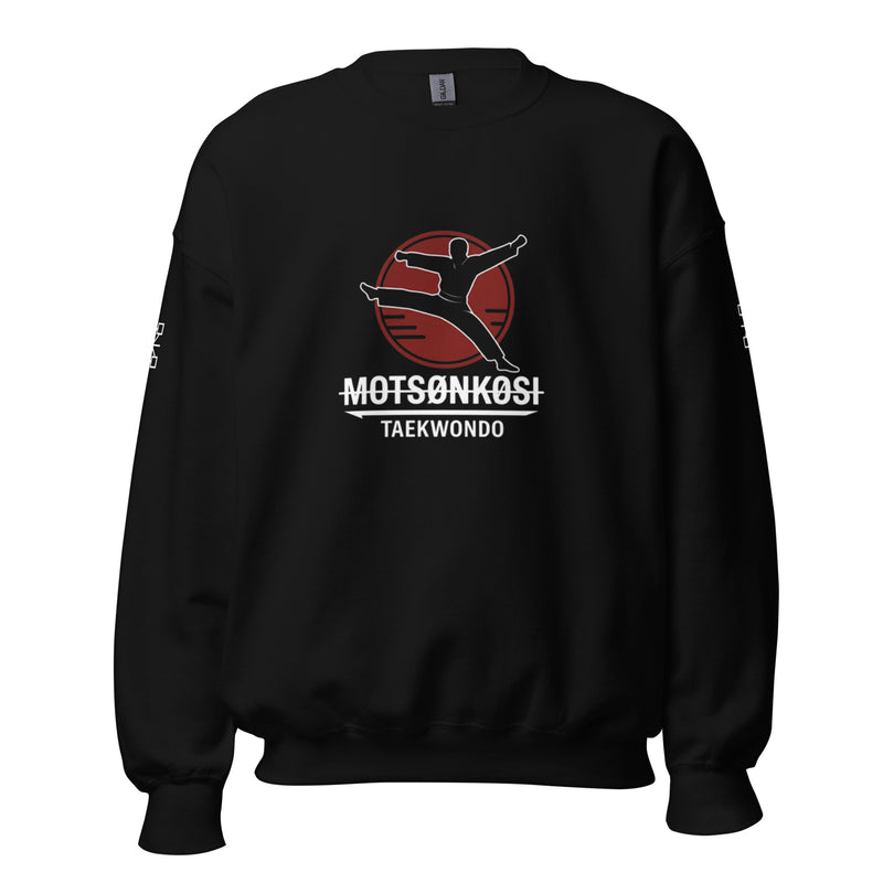 Motsonkosi™ Taekwondo Action Crewneck – Martial Arts Unisex Sweatshirt