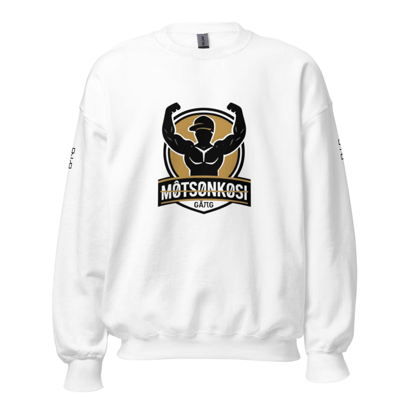 Motsonkosi™ Gato Muscle Crewneck – Fitness & Bodybuilding Unisex Sweatshirt