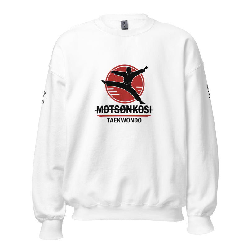 Motsonkosi™ Taekwondo Action Crewneck – Martial Arts Unisex Sweatshirt